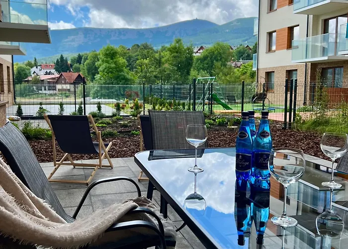 Lucky 7 Z Tarasem I Widokiem Na Sniezke, Obok Aquaparku, Blisko Do Wang By W Karkonoszach Appartamento